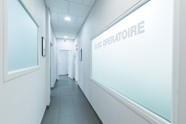 Vue extérieure du bloc opératoire